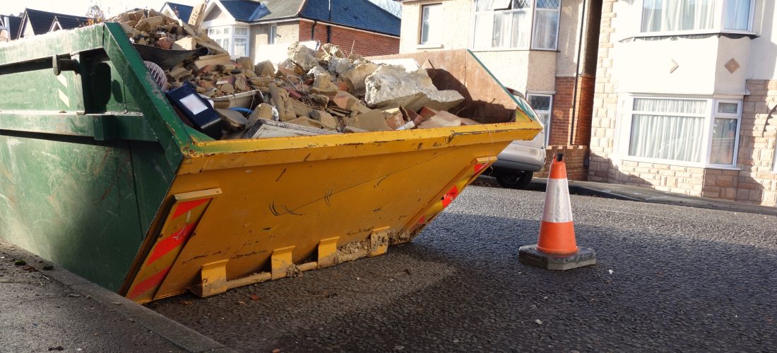 Will I get in trouble for putting a skip on the street in Wigan?